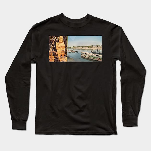 Zi Qar City Long Sleeve T-Shirt by Limb Store